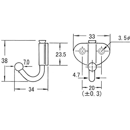 ニッサチェイン P−20研磨ステン回転コート掛(1