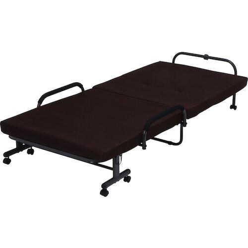 不二貿易 低反発折たたみベッド フリーロック42段