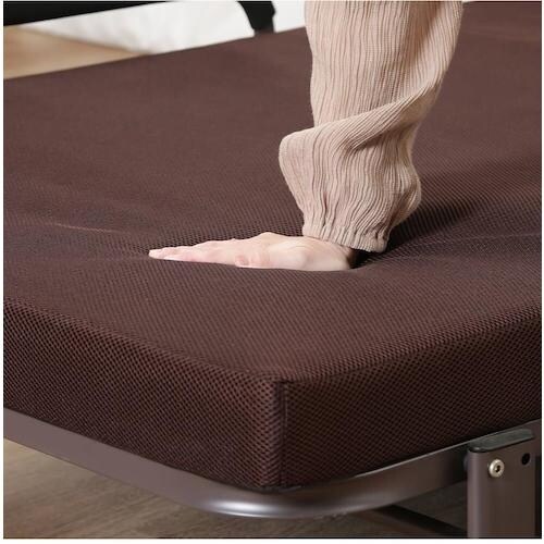 不二貿易 低反発折たたみベッド フリーロック42段