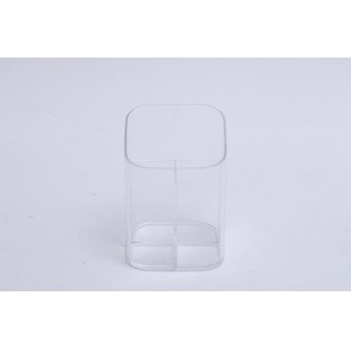 不二貿易 PSコスメ収納 3仕切りブラシスタンド