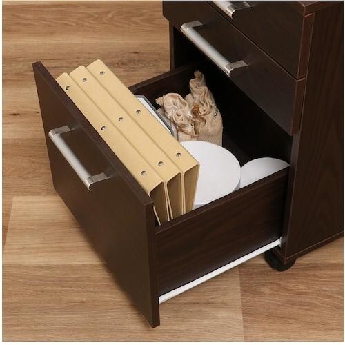 不二貿易 サイドチェスト プレーン Dブラウン