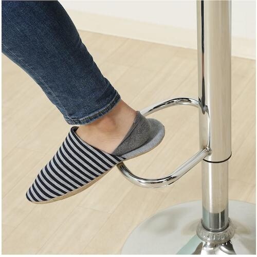 不二貿易 カウンターチェア シェル BK