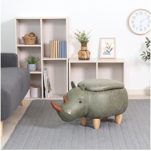 不二貿易 アニマルスツール収納付き サイ