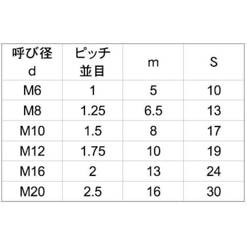 SUNCO ジオメット SUS ナット 1種 輸入