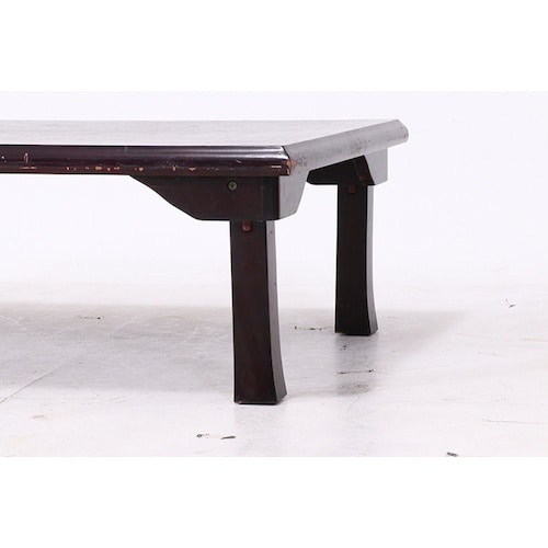 不二貿易 折脚和風座卓 TLM−12075紫檀色