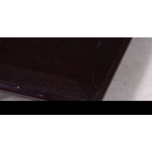 不二貿易 折脚和風座卓 TLM−12075紫檀色