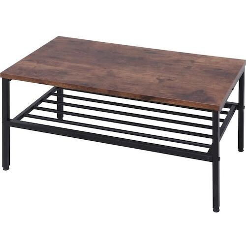 不二貿易 リビングテーブル棚付 ナビア