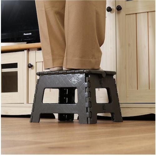 不二貿易 フォールディングステップスツール H22