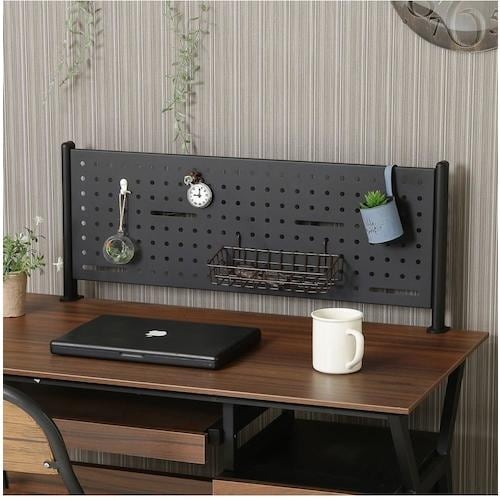 不二貿易 デスクパネル クレバー ブラック