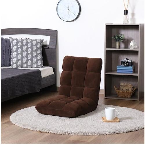 不二貿易 ふわもこ フロアチェア BR