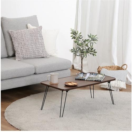 不二貿易 【在庫一掃セール】ローテーブル 8040