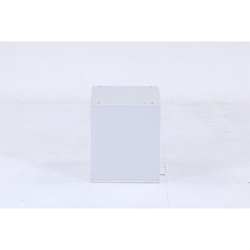 不二貿易 キューブボックス 扉付 ホワイト CB3