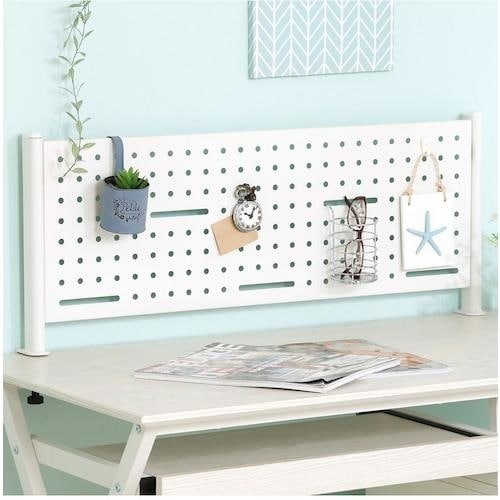 不二貿易 デスクパネル クレバー ホワイト