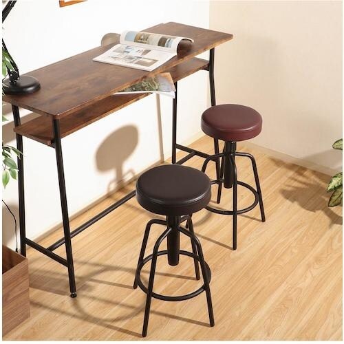 不二貿易 バースツール HK−6981DBR