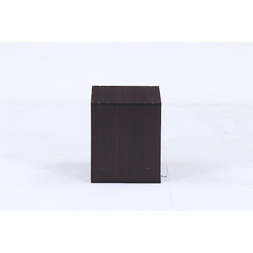 不二貿易 キューブボックス 扉付 ブラウン CB3