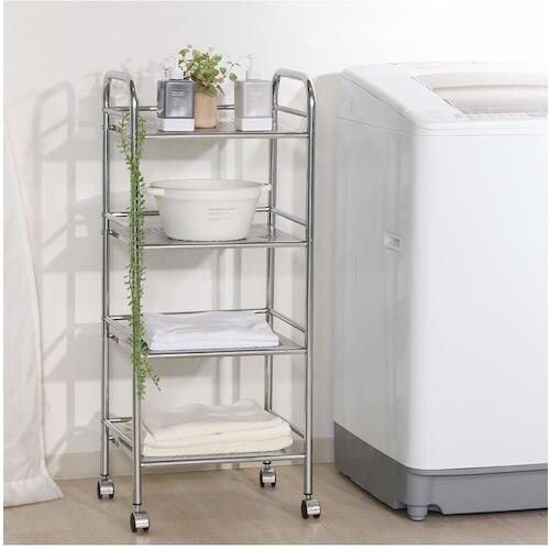 不二貿易 マルチワゴン4段 CR/CR