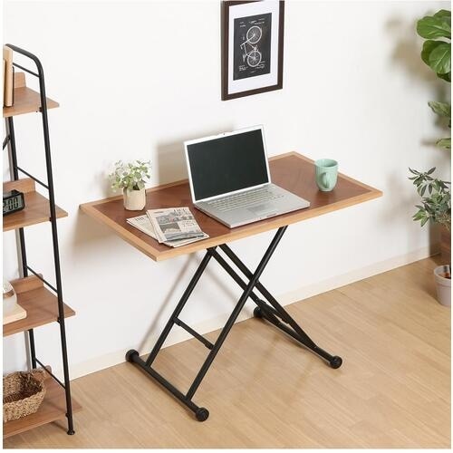 不二貿易 昇降テーブル シルビア ツートン