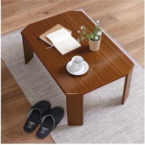 不二貿易 ローテーブル ウッディ 7550 MBR