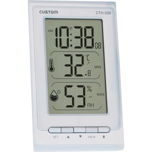 CUSTOM デジタル温湿度計