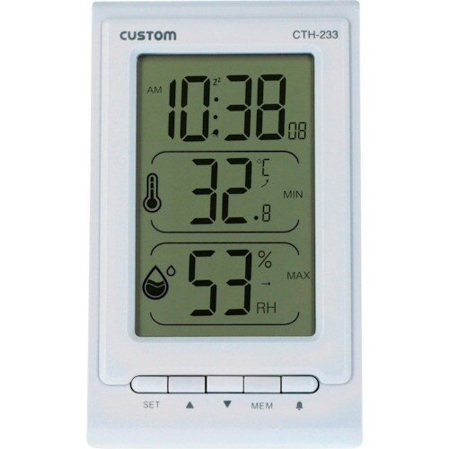 CUSTOM デジタル温湿度計