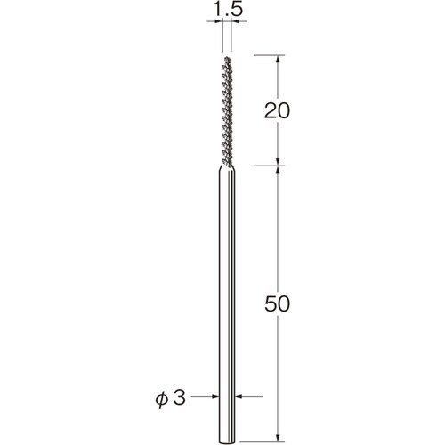 リューター スパイラルブラシ
