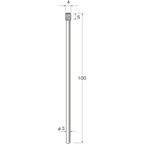 リューター 軸付電着ダイヤモンド砥石