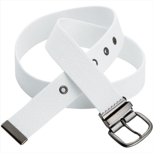 桑和 10071 ワンピンベルト ホワイト F