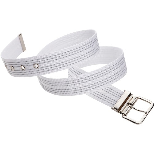 桑和 10081 ワンピンベルト ホワイト F