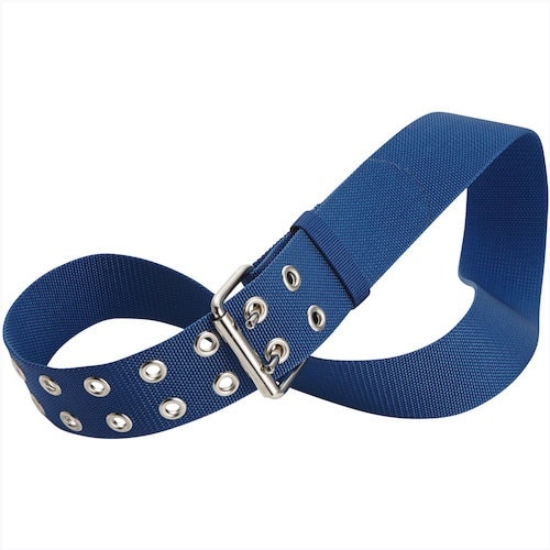 桑和 10076 ダブルピンベルト ブルー 120