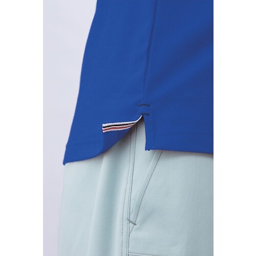 桑和 50391 半袖ボタンダウンポロシャツ(胸ポ