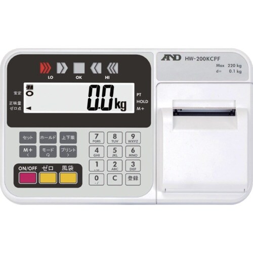 A&D スロープ付き低床型デジタル台はかり プリン