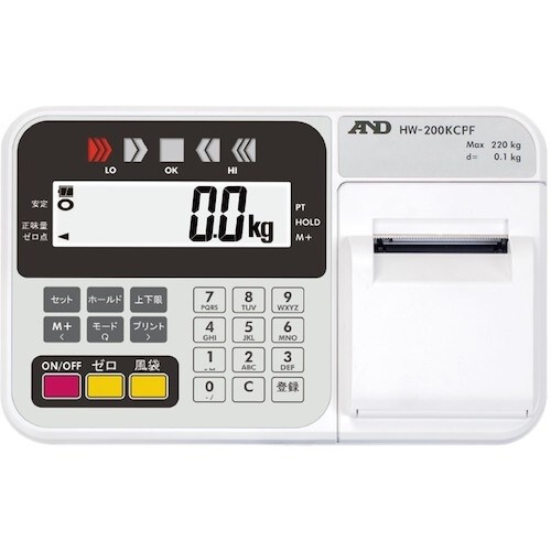 A&D スロープ付き低床型デジタル台はかり プリン