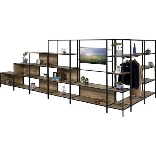 DAISHIN レクタ シェルフ フレームブラック