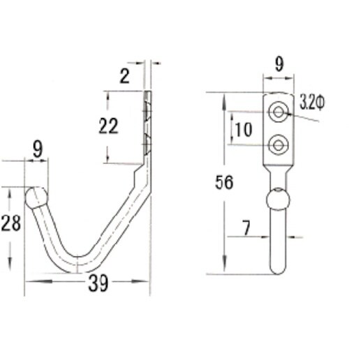 ニッサチェイン V−3白 ソフトフック(20個入)