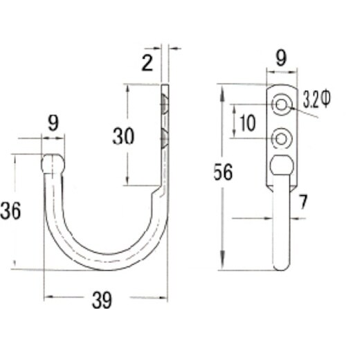 ニッサチェイン U−3赤 ソフトフック(20個入)