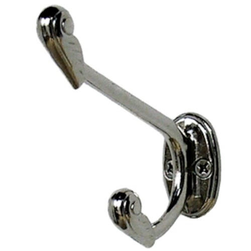 ニッサチェイン P−11S小ニッケル菊葉帽子掛(1