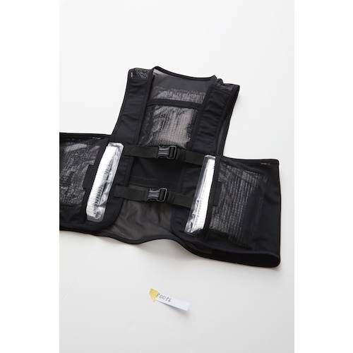 桑和 80056 保冷剤ベスト ブラック F