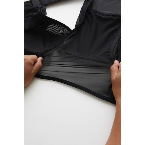 桑和 80056 保冷剤ベスト ブラック F