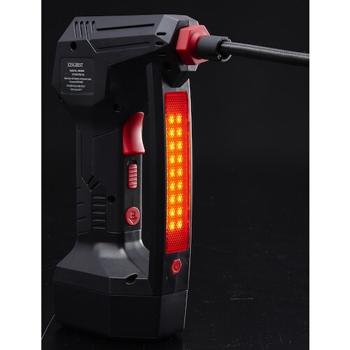 TASSCOM 電動エアーコンプレッサー ライト付