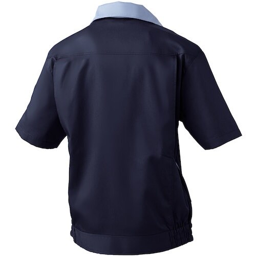 桑和 VA412 レディース半袖ブルゾン ネイビー