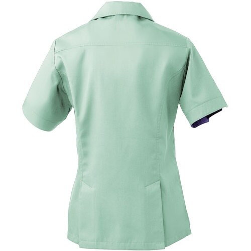 桑和 422 レディース半袖スモック モスグリーン