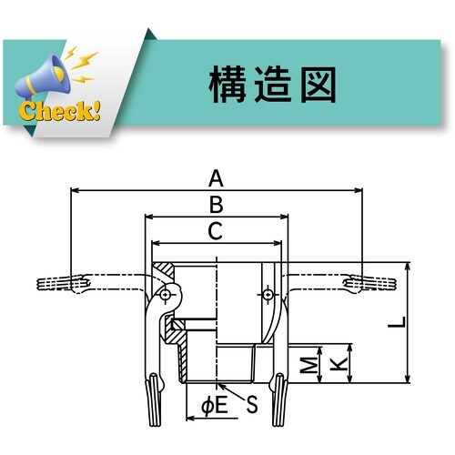 TOYOX カムロック カプラー オネジ 樹脂 6