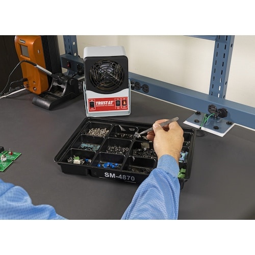 DESCO イオナイザー 温風型 作業台用 100