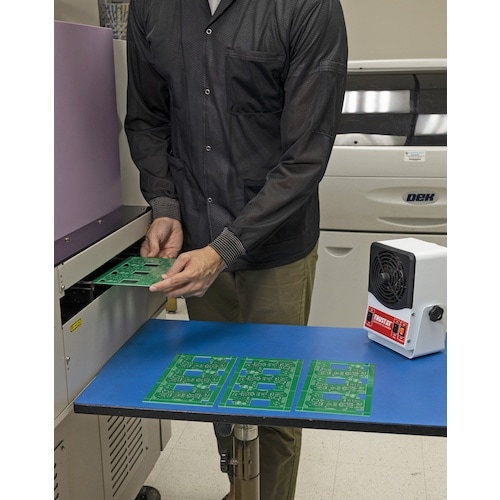 DESCO イオナイザー 温風型 作業台用 100