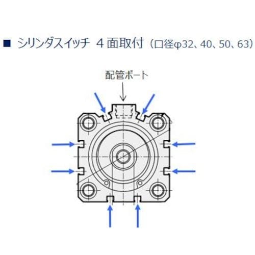 CKD スーパーコンパクトシリンダ スイッチ用マグ