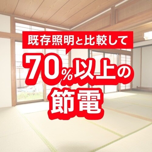 ecorica 工事不要 グロースタータ式専用丸形