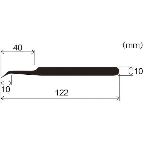 ENGINEER ESDピンセット(曲りタイプ)