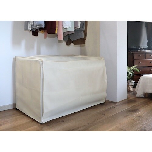 TASSCOM カバー付き布団収納ラック ブラック