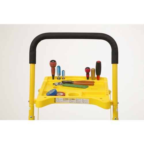 TASSCOM トレー付き脚立 3段