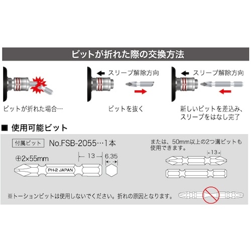 JEFCOM ビット交換式ドリルチャック